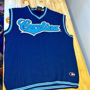 North Carolina Colosseum Athletics Knit Short Sleeve Sweater Size M Unisex NWOT